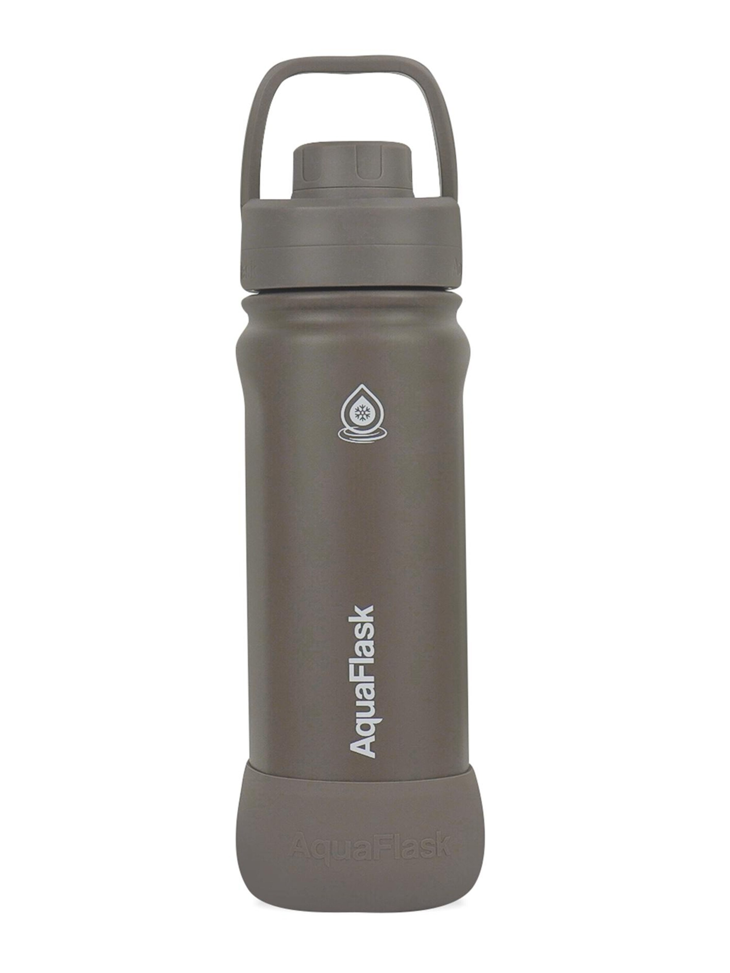AquaFlask Láhev na vodu 'AquaFlask Termoláhev EARTH 532 ml CACAO' – hnědá: přední strana