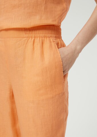 Wide leg Pantaloni de la s.Oliver pe portocaliu