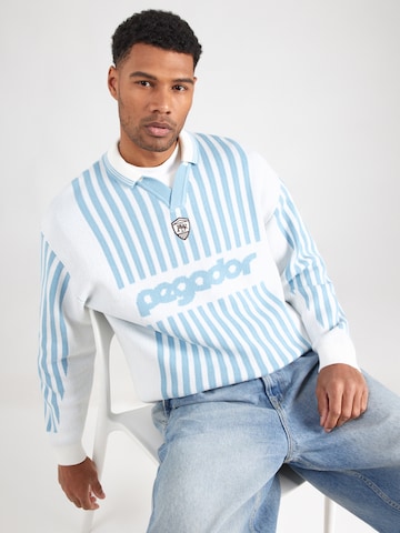 Pegador Πουλόβερ 'Davos' σε μπλε: μπροστά