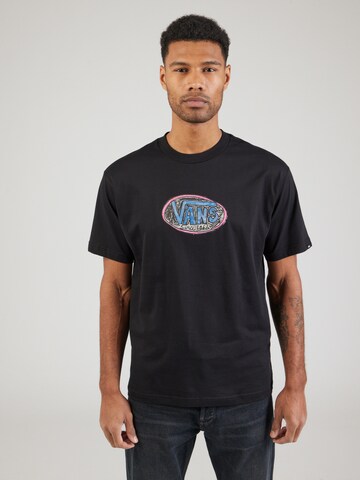 VANS Shirt 'SCRIBBLEX' in Black: front