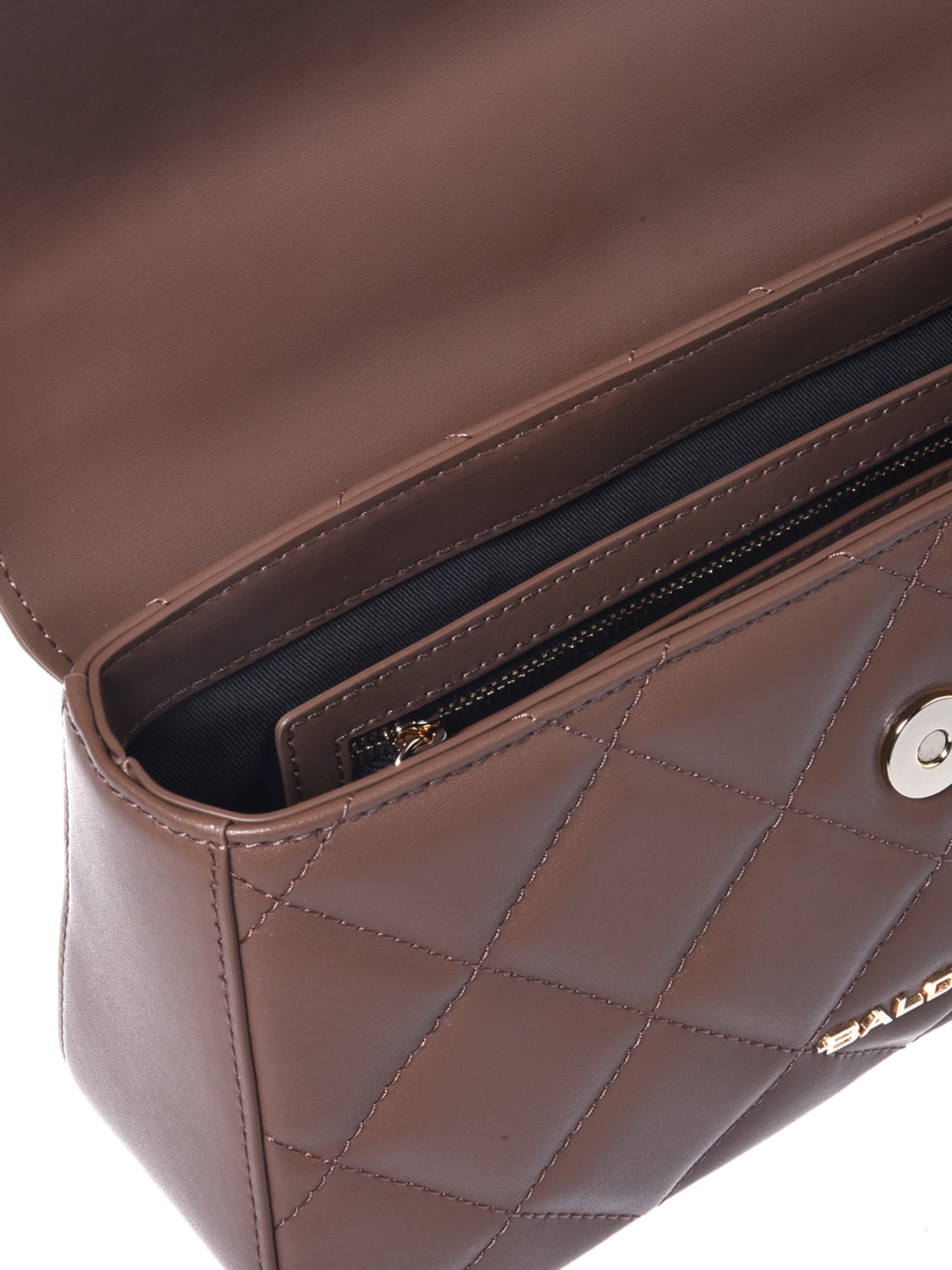 BALDININI Schultertasche in Beige