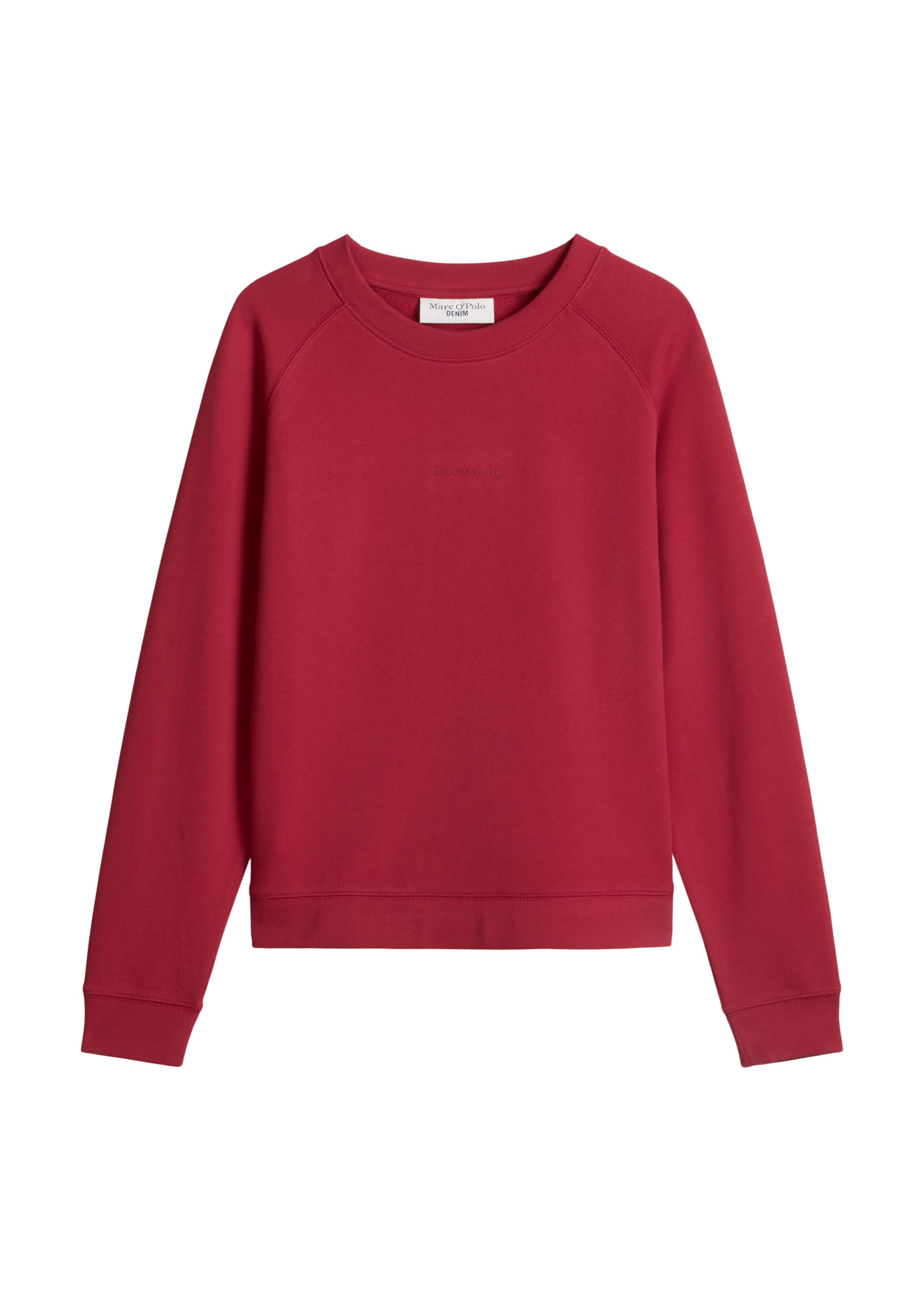 Marc O'Polo DENIM Sweatshirt in Rood: voorkant