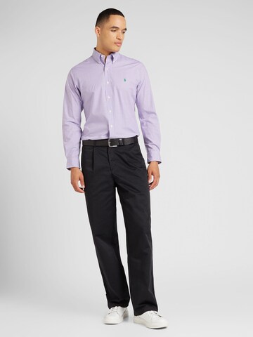 Coupe regular Chemise Polo Ralph Lauren en violet