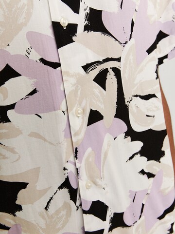 purpurinė JACK & JONES Patogus modelis Marškiniai 'Luke Aruba'