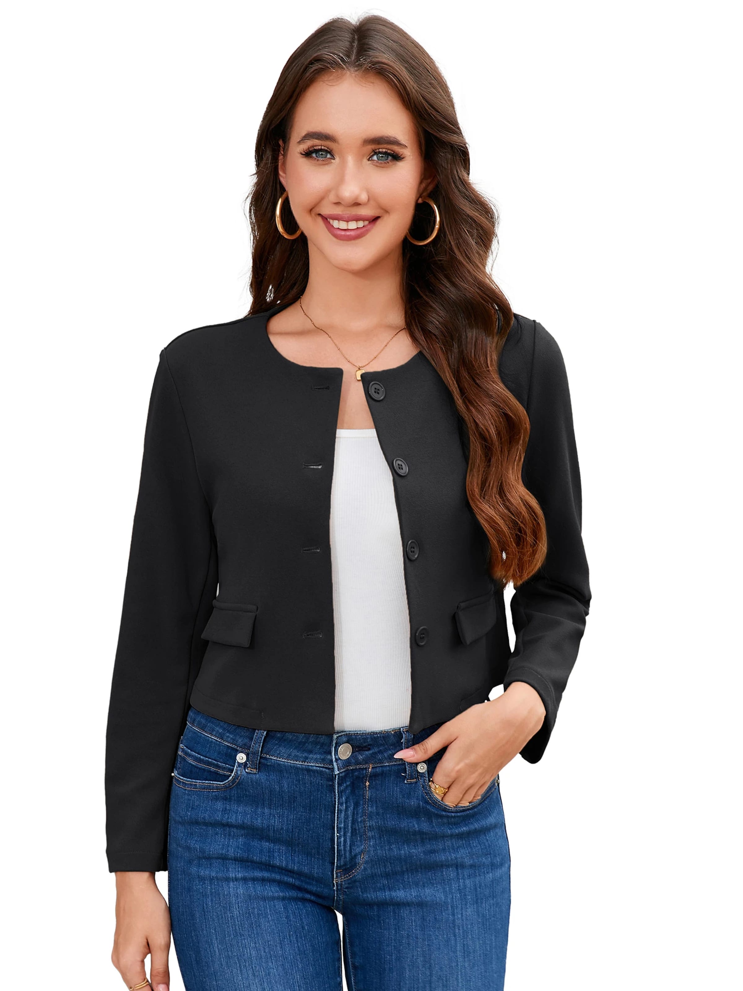 Yesfashion Blazer‌‌ in 36 in schwarz, Produktansicht