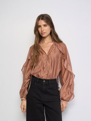 Salsa Jeans Blouse in Pink: front
