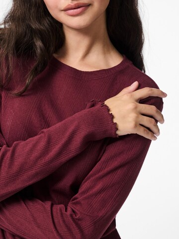 T-shirt PIECES en rouge