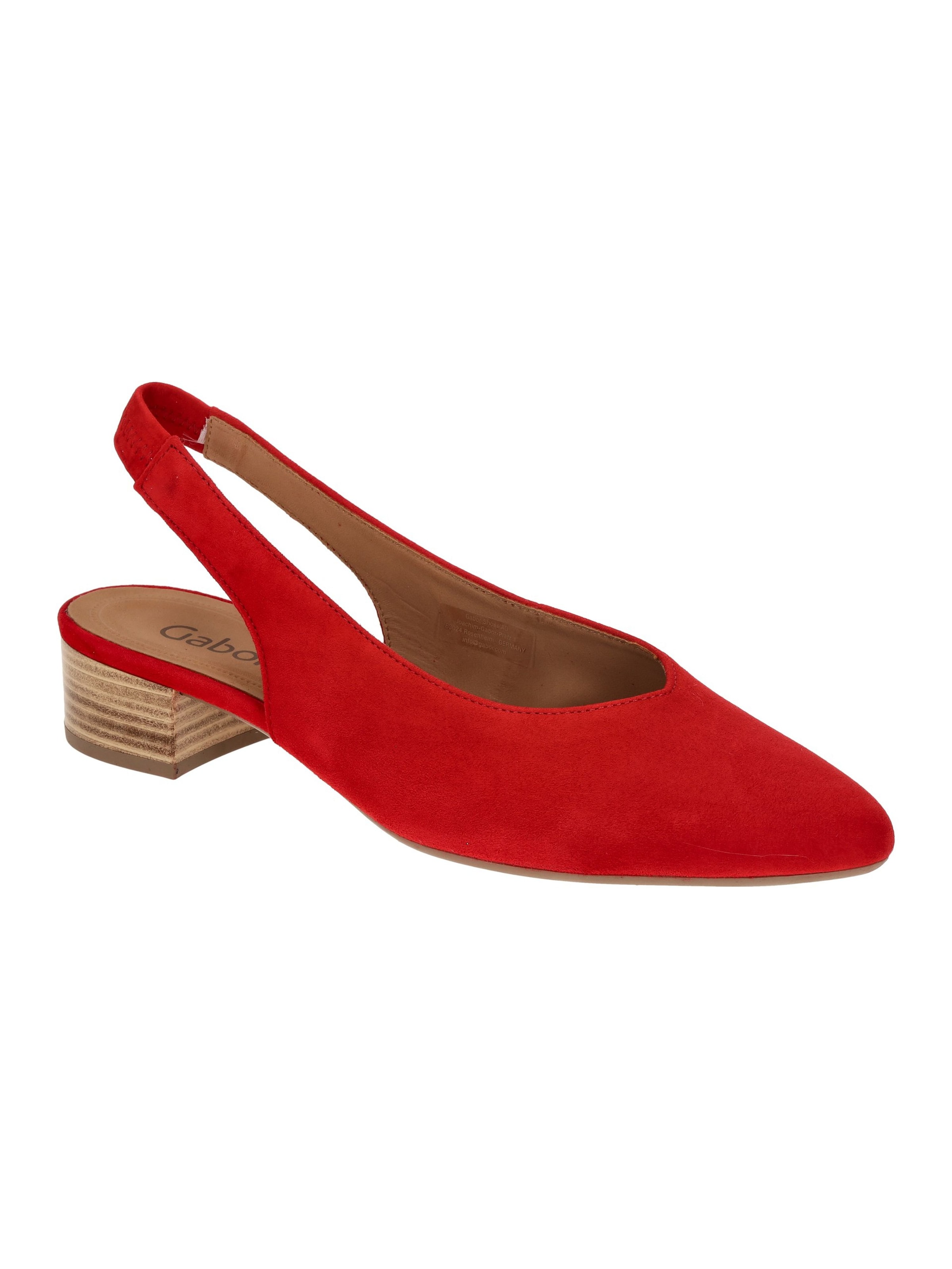 GABOR Slingpumps‌‌‌‌‌‌‌ in Rot: Vorderseite