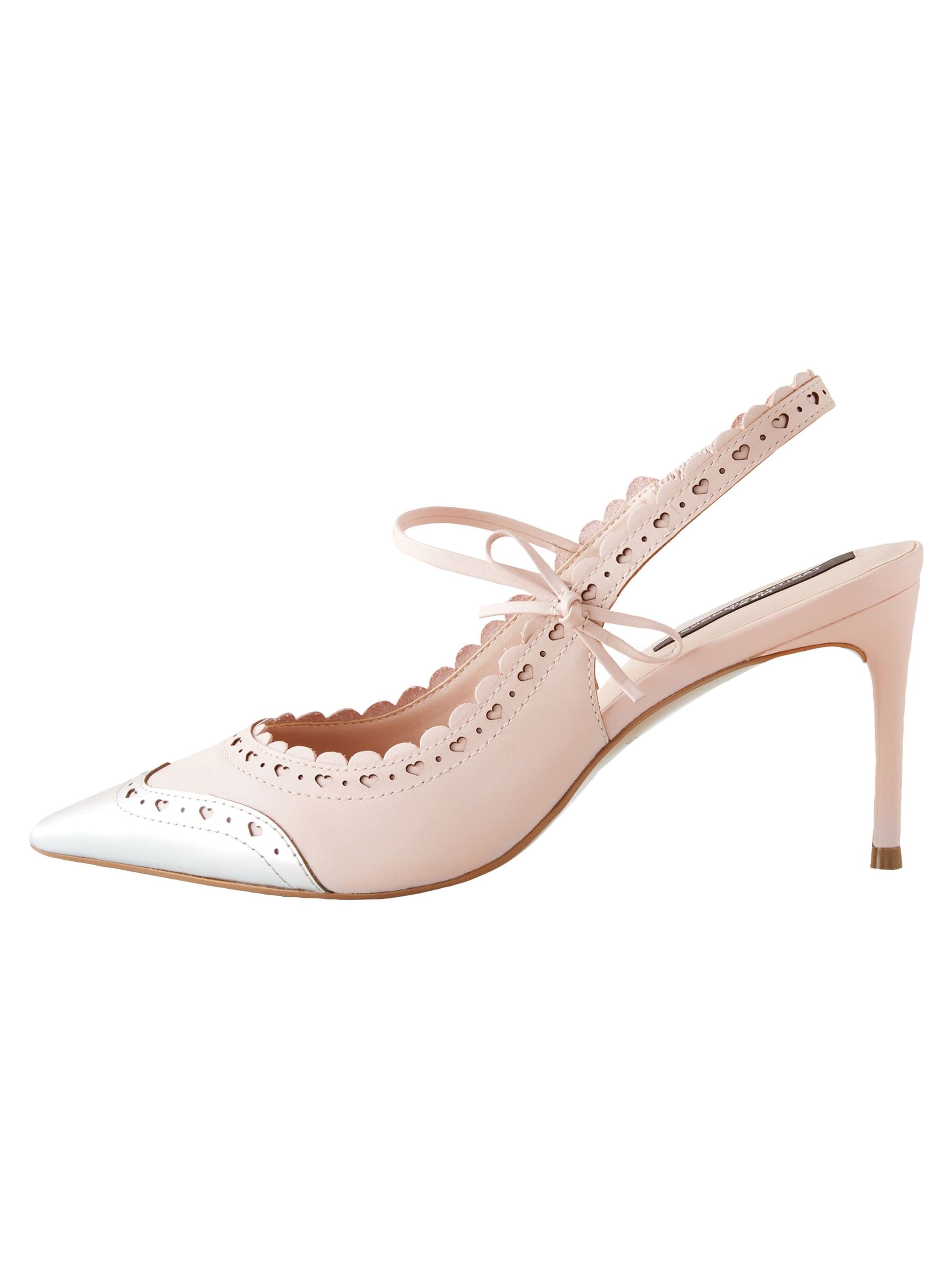 Escarpins à bride arrière 'Tabitha Simmons x Next Josephine' Next en rose : devant