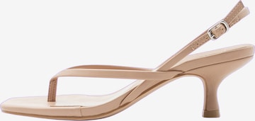 STEVE MADDEN Tådelare 'Carley' i beige: framsida