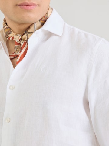 Dstrezzed Regular fit Πουκάμισο 'Jagger' σε λευκό