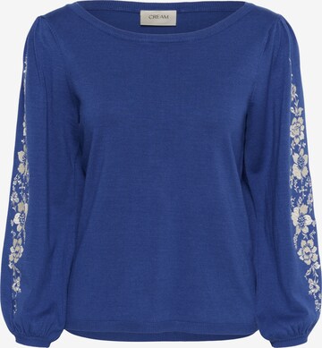 Cream Pullover 'Villea' i blå: forside