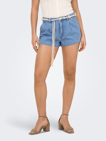 ONLY Regular Shorts 'ONLMindy' in Blau: Vorderseite