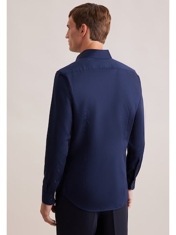 Coupe slim Chemise business SEIDENSTICKER en bleu