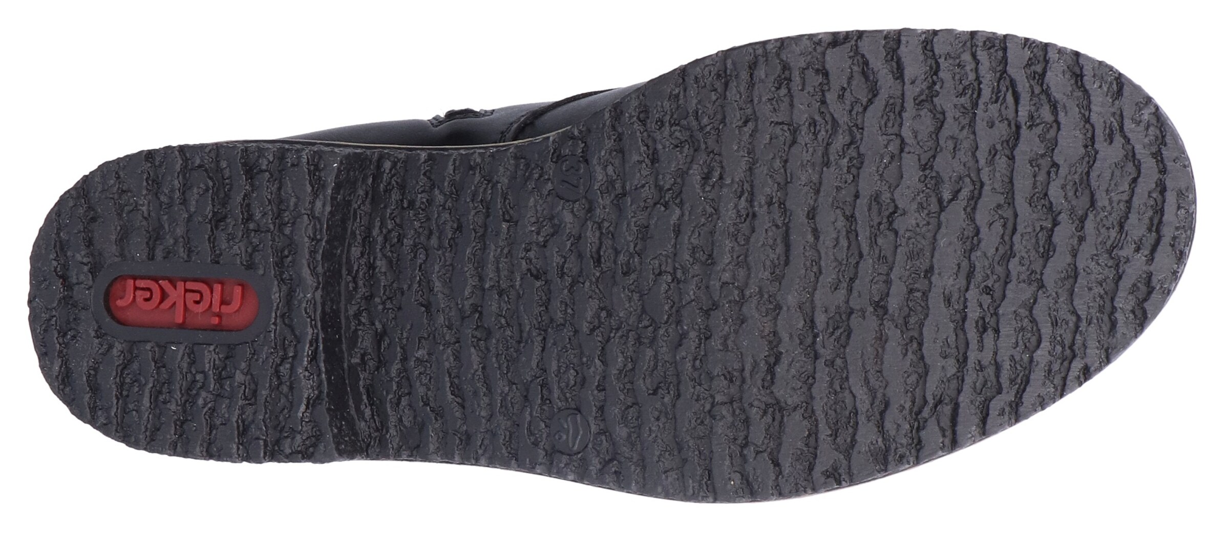 Rieker Lace-Up Ankle Boots in Black