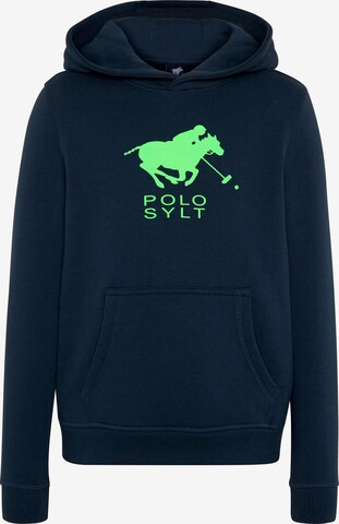 Polo Sylt Sweatshirt in Blue: front