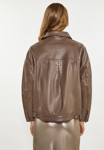 DreiMaster Vintage - Chaqueta de entretiempo en marrón