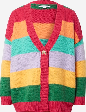 Olivia Rubin Gebreid vest 'CASSIDY' in Gemengde kleuren: voorkant