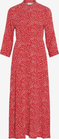 VILA - Vestido camisero 'VIAya Paya' en rojo: frente