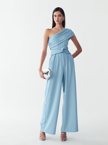 Tuta jumpsuit 'Daisie' di BWLDR in blu: frontale