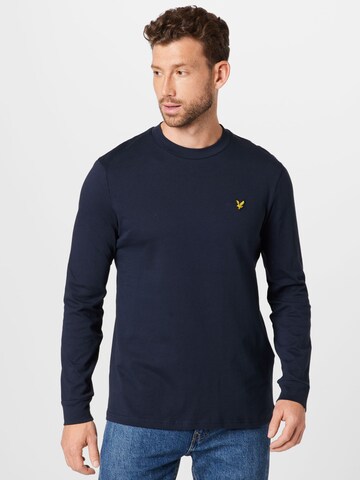 Lyle & Scott Μπλουζάκι σε μπλε: μπροστά