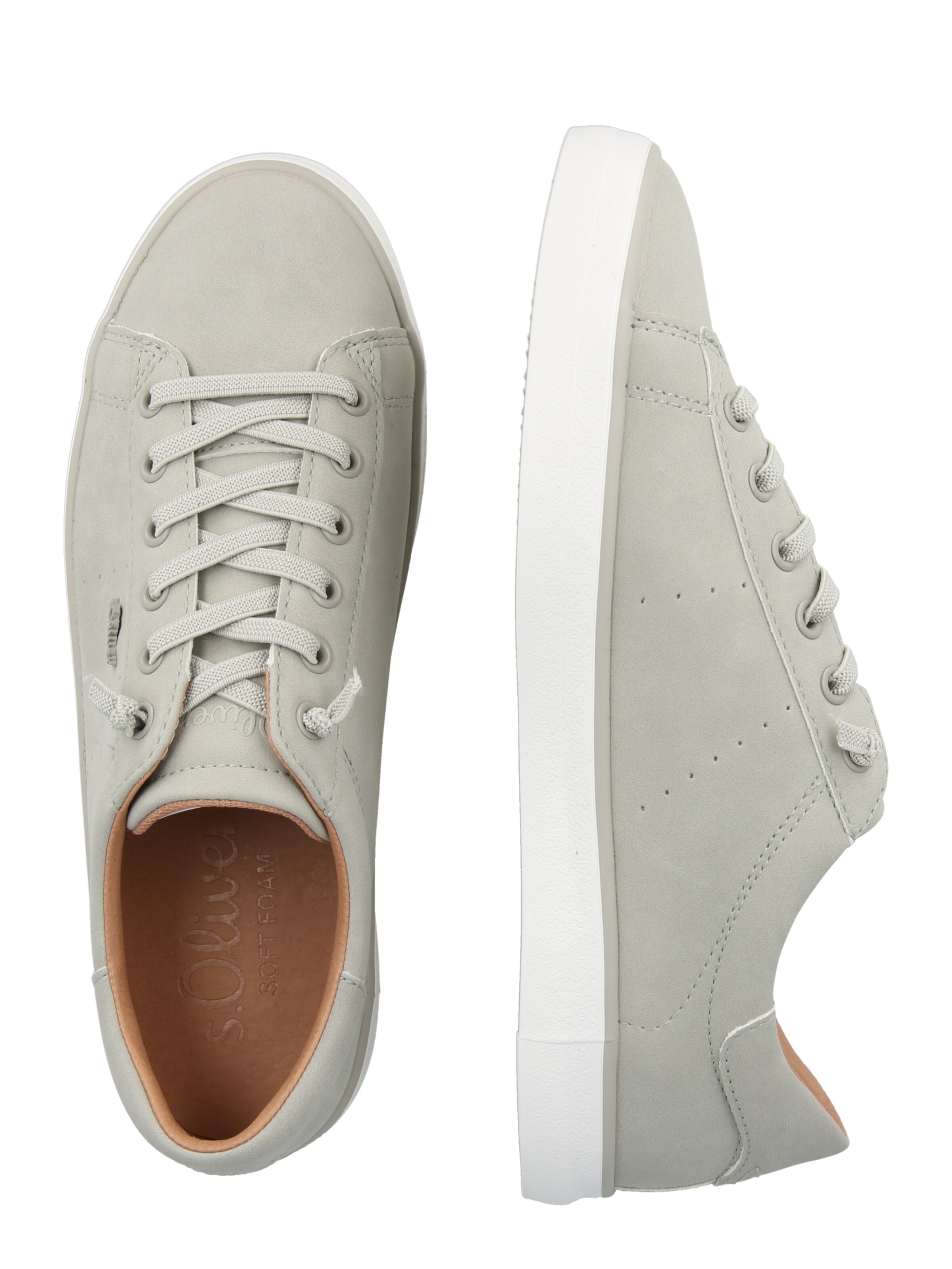 Sneaker low de la s.Oliver pe gri