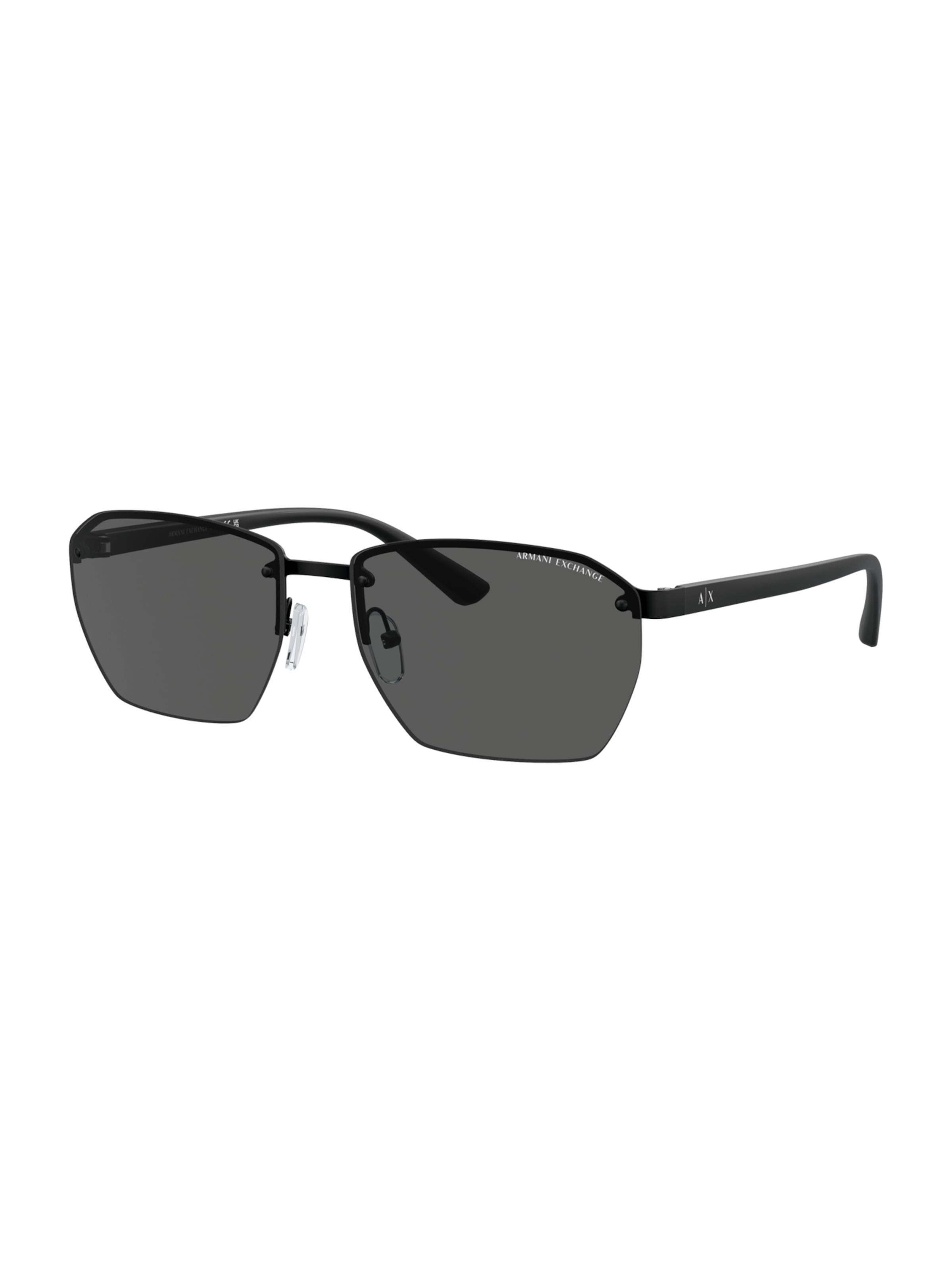 ARMANI EXCHANGE Sonnenbrille in Schwarz: Vorderseite