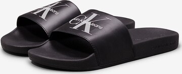 Calvin Klein Jeans Pantolette in Schwarz