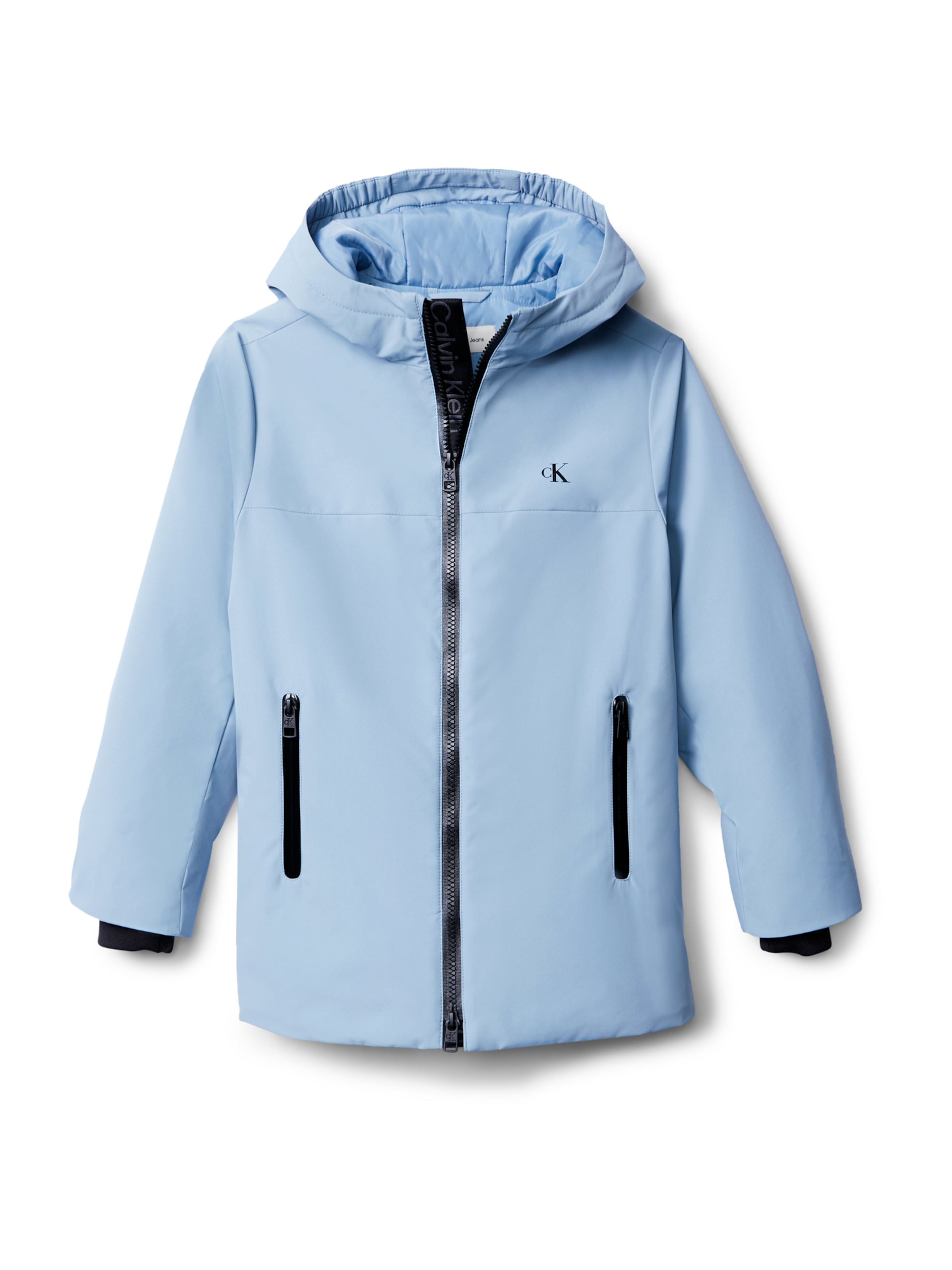 Calvin Klein Jeans Overgangsjakke i blå: forside
