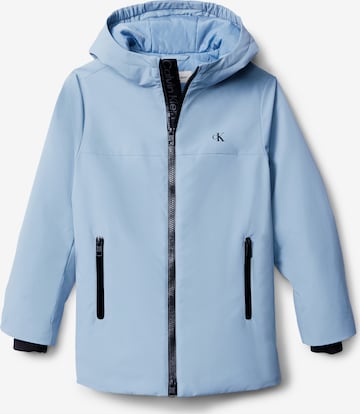 mėlyna Calvin Klein Jeans Demisezoninė striukė: priekis