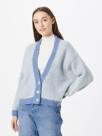 Cardigan AMERICAN VINTAGE en bleu : devant