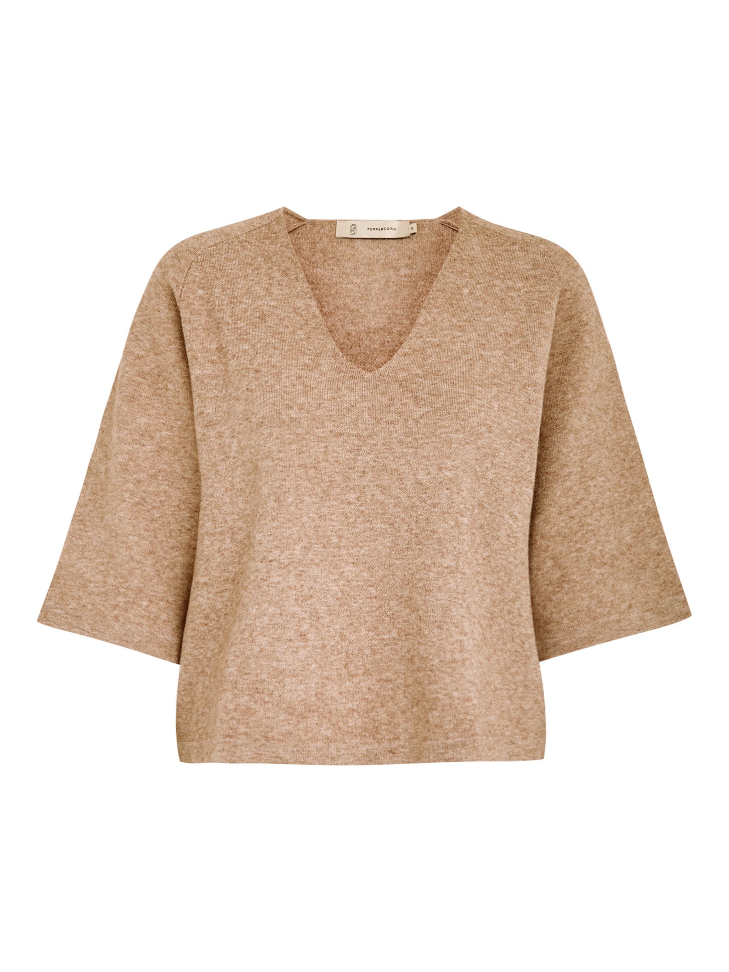 Peppercorn - Jersey 'Rosalia' en beige: frente