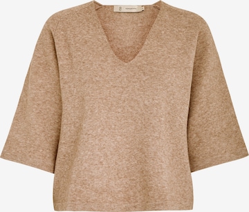 Peppercorn Pullover 'Rosalia' i beige: forside