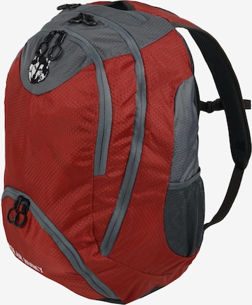 Polar Husky Sports Backpack 'Sparky' in Red: front