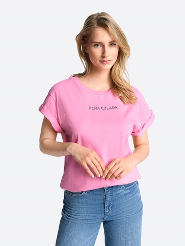 Rich & Royal Koszulka w kolorze różowy: przód