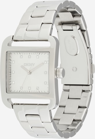 DKNY Analoginen kello 'City' värissä hopea: etupuoli