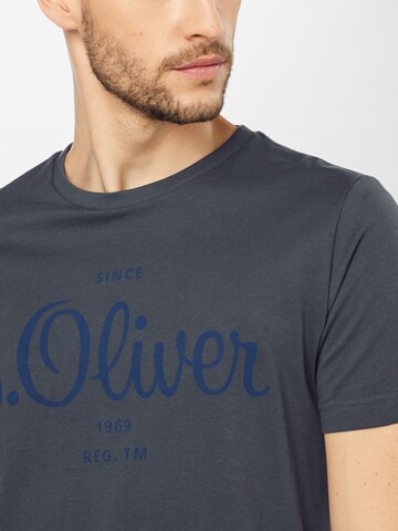 Tricou de la s.Oliver pe gri