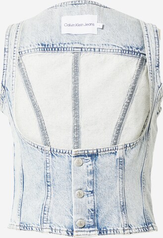 Calvin Klein Jeans Vest in Blue: front