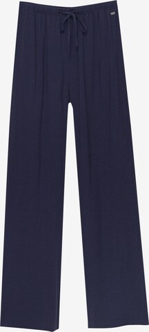 Pull&Bear Zvonové kalhoty Kalhoty – modrá: přední strana