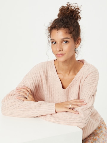 Sublevel Pullover i pink