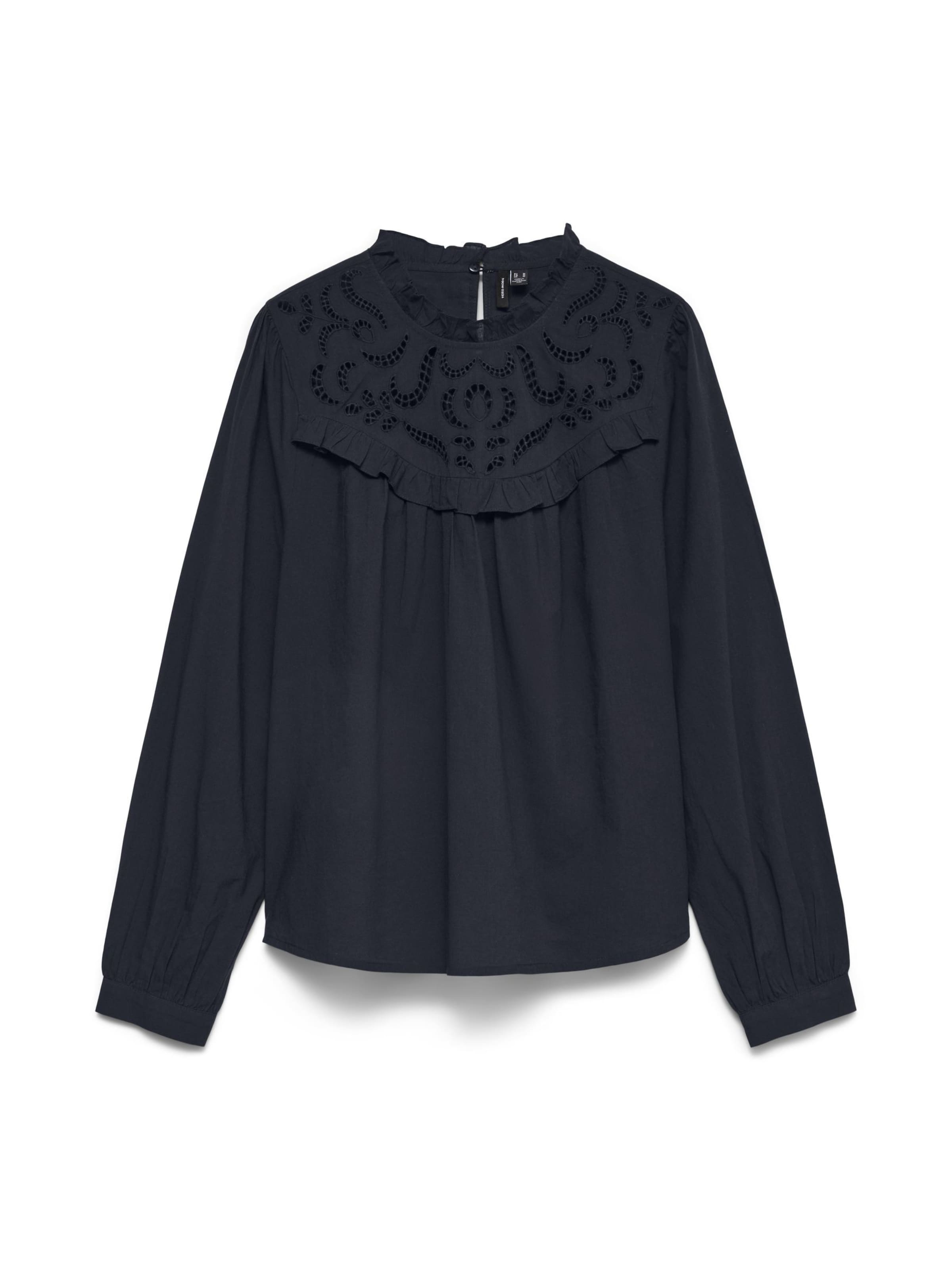 VERO MODA Blouse 'VMJasmin' in Blauw: voorkant