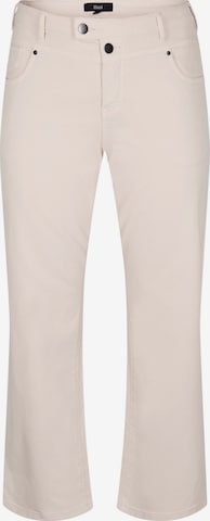 smėlio Zizzi Standartinis Džinsai 'Gemma': priekis