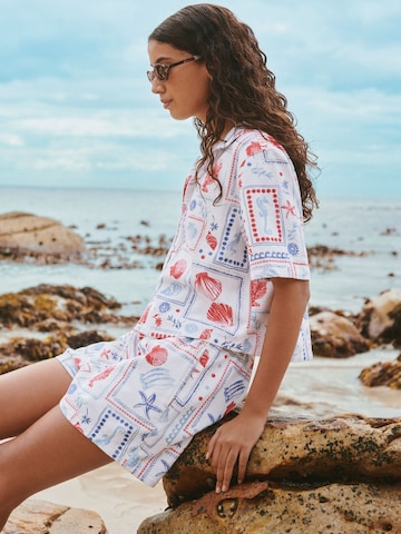 Loosefit Pantaloni di Next in bianco