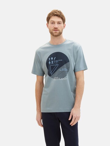 TOM TAILOR T-Shirt in Blau: predná strana