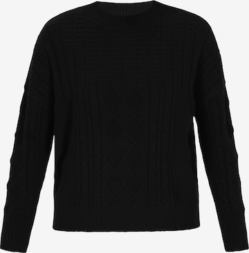 usha WHITE LABEL Sweter w kolorze czarny: przód