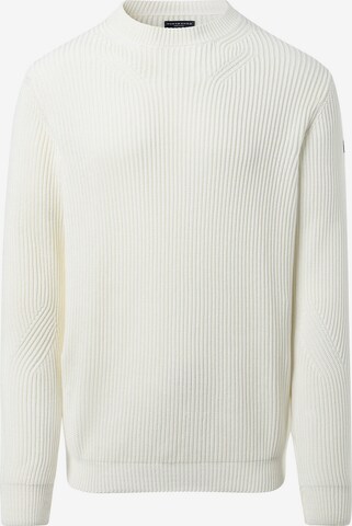 North Sails Sweater in White: front