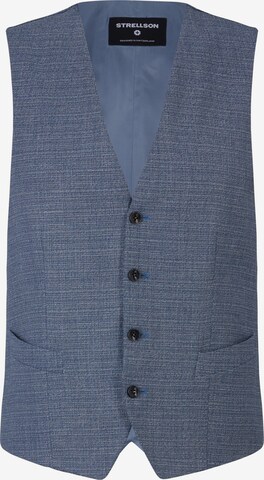 STRELLSON Gilet 'Gyl' in Blauw: voorkant