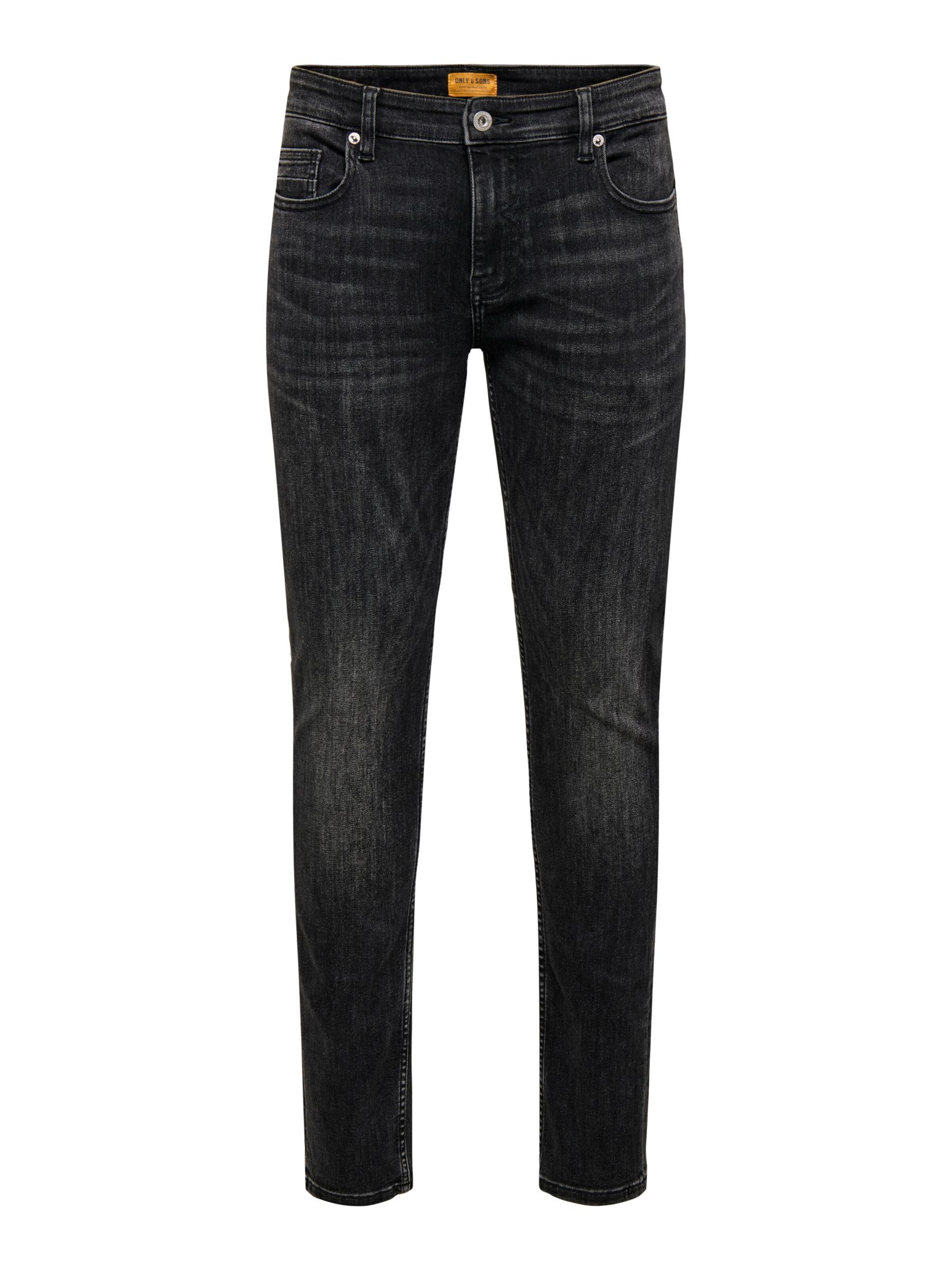 Only & Sons Jeans 'ONSLoom' in Zwart: voorkant