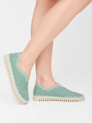 ILSE JACOBSEN Slip-on 'Tulip3275' in Groen