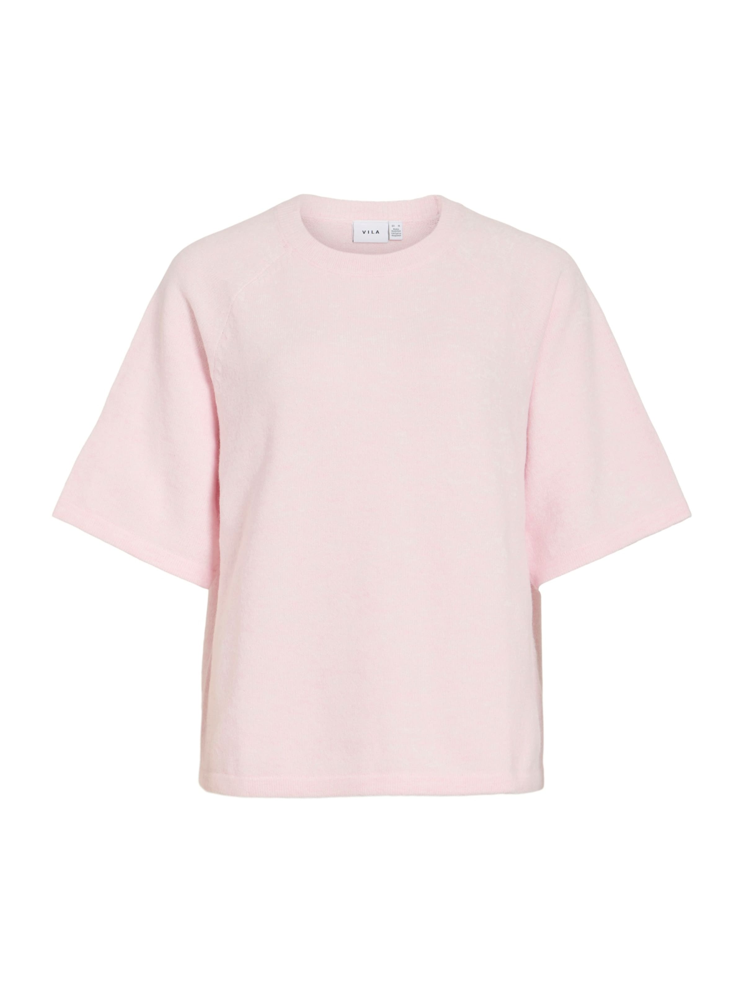 VILA Sweater 'VILiga' in Pink: front